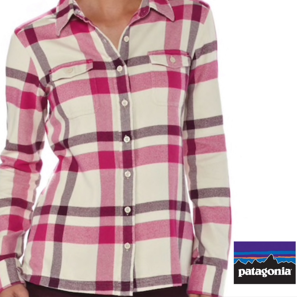 Patagonia Fjord Pink Flannel
